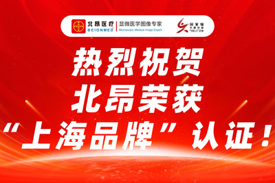 【喜报】北昂荣获“上海品牌”认证！